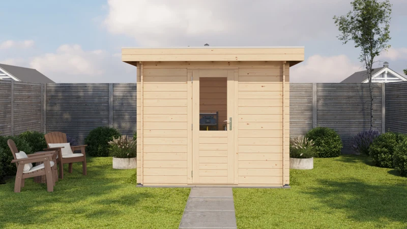 Gartenhaus Aalen 250 cm x 250 cm