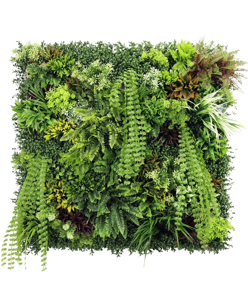 Kunstpflanzen Wand Lush Deco Deluxe 100x100 cm UV