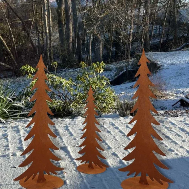 Weihnachten | Rost Deko Tannenbaum | verschiedene Varianten | Weihnachtsdeko Tanne