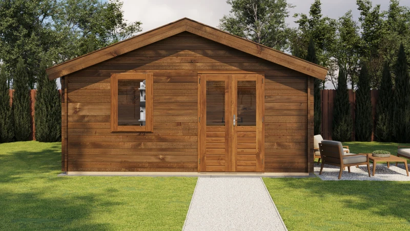 Gartenhaus Halle 500 cm x 300 cm