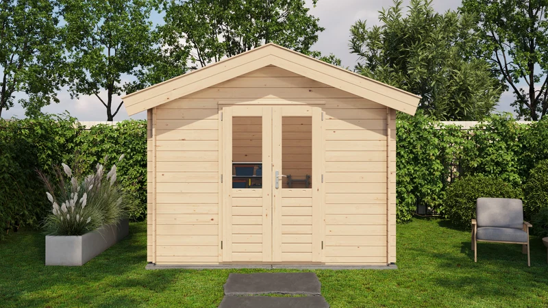 Gartenhaus Friedrichshafen 300 cm x 300 cm