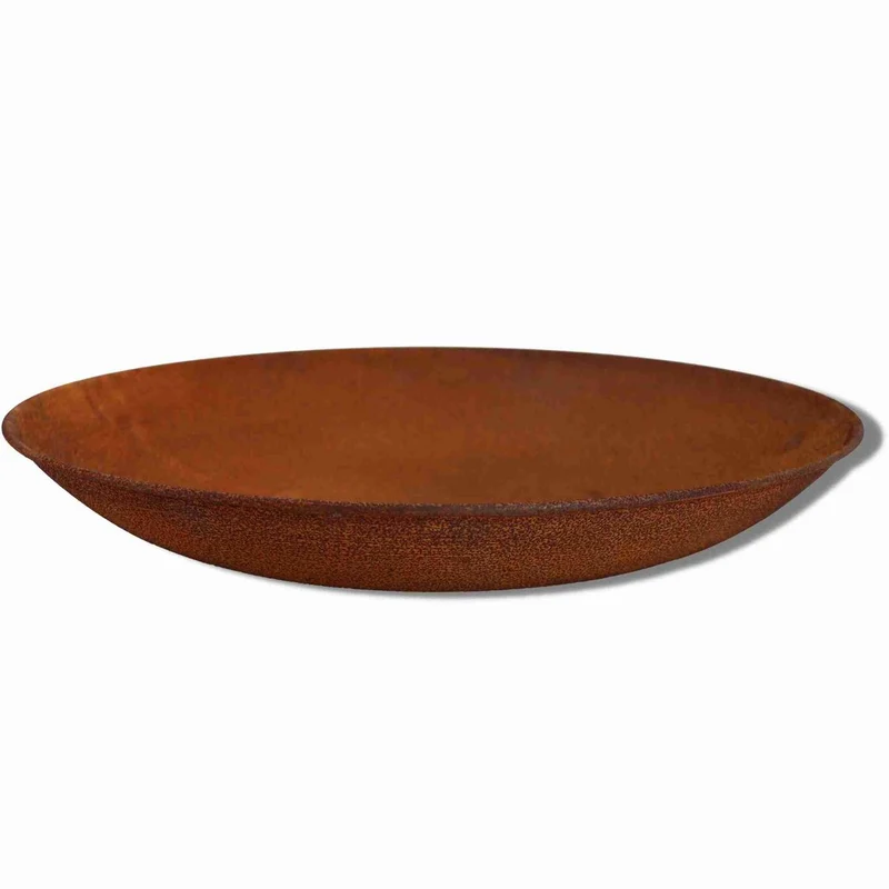 Deko Schale Rost Ø 47 cm | Gartendeko Vintage Pflanzschale