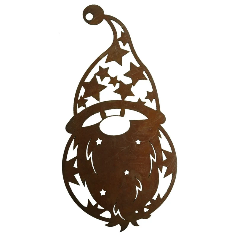 Deko Weihnachtsmann, Nikolaus zum Hängen | 4er Weihnachtsdeko Set
