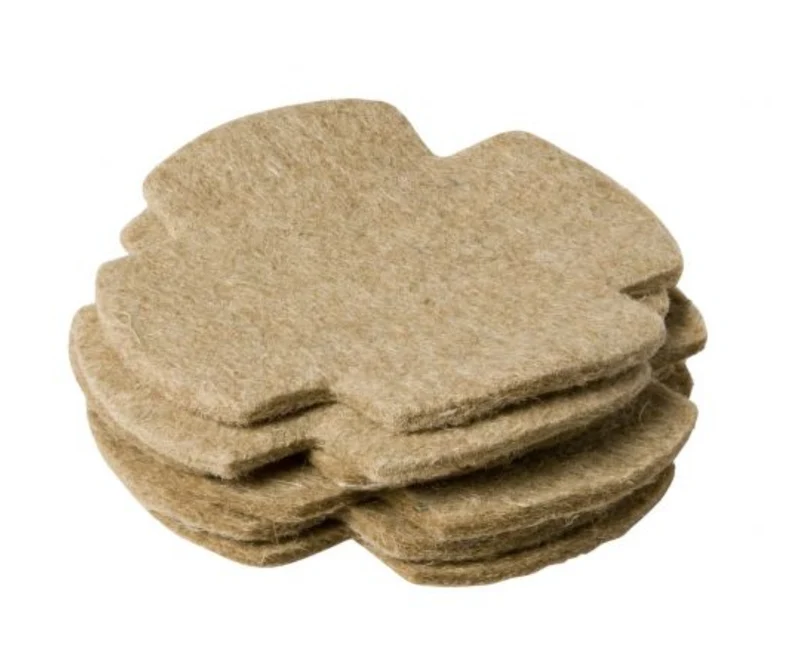 Set mit 6 ineinandergreifenden Matteneinsätzen (Leinen)