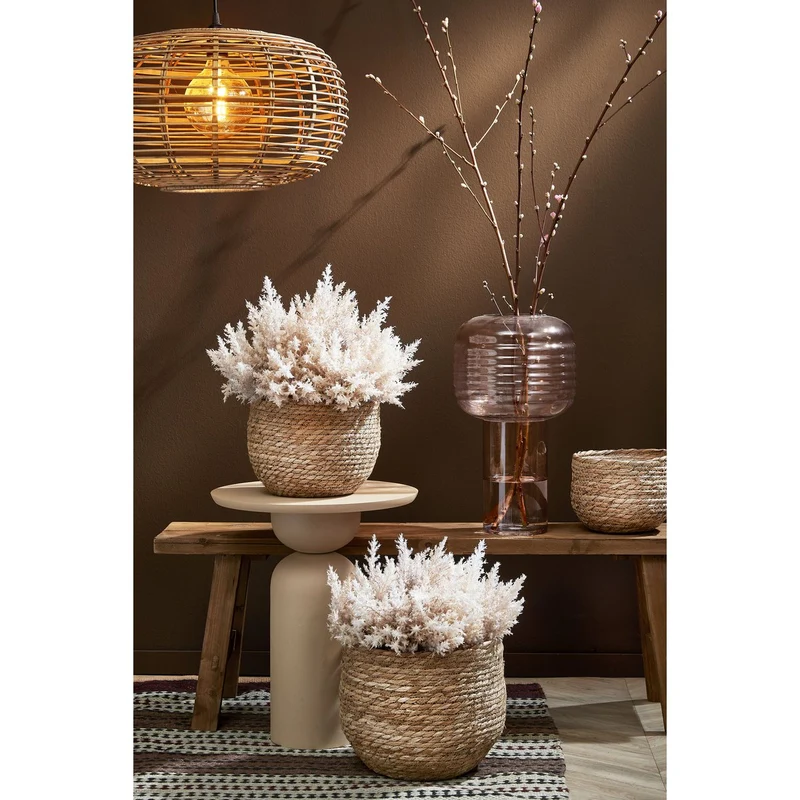 Bold Holzbank – L108 x B20 x H37 cm – recyceltes Holz – Braun