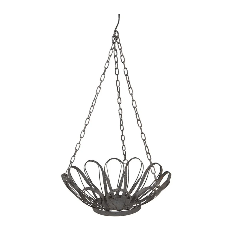 Pflanzenhalter Grau, Braun Ø 37x15/62 cm