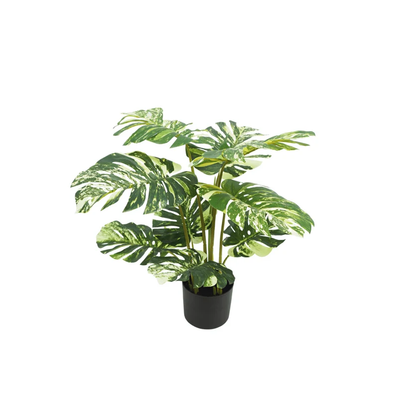 Monstera variegata Kunstpflanze 75cm