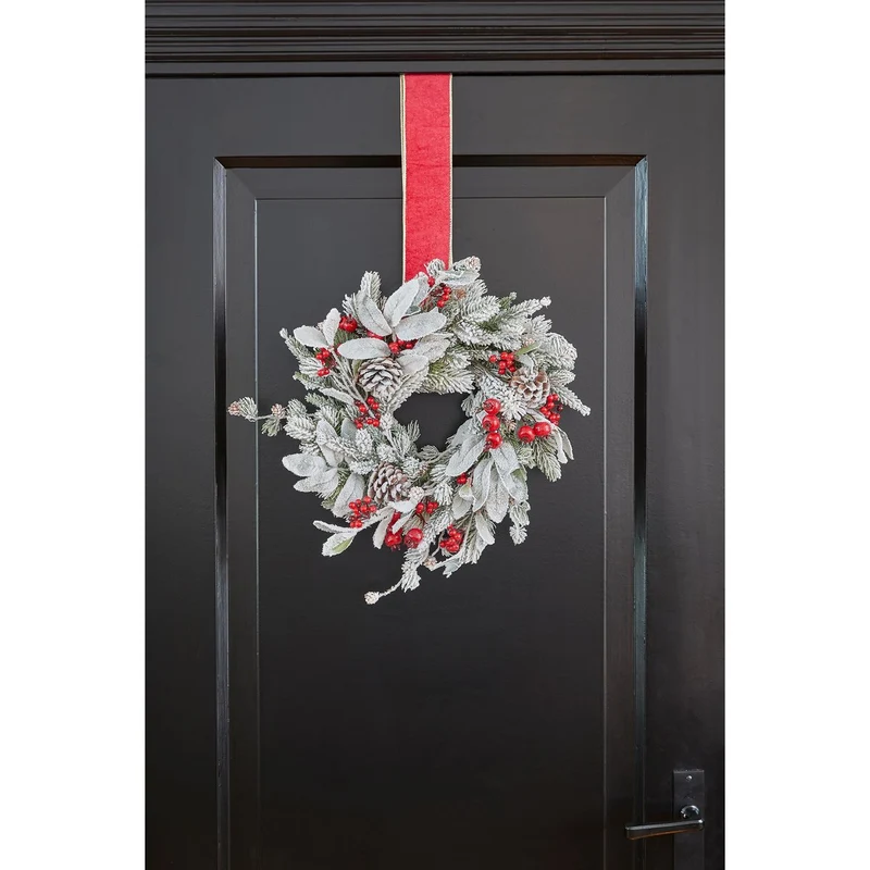 Glockenturm-Weihnachtskranz – Ø50 cm – Grün