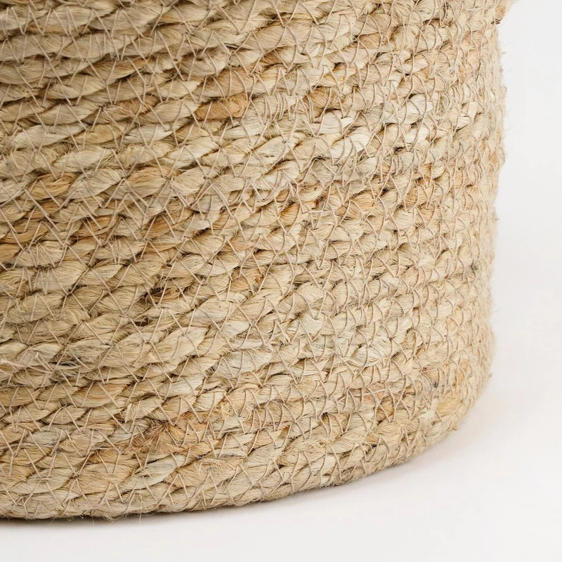 Atlantic Pflanzkorb – 2er-Set – H26 x Ø30 cm – Creme