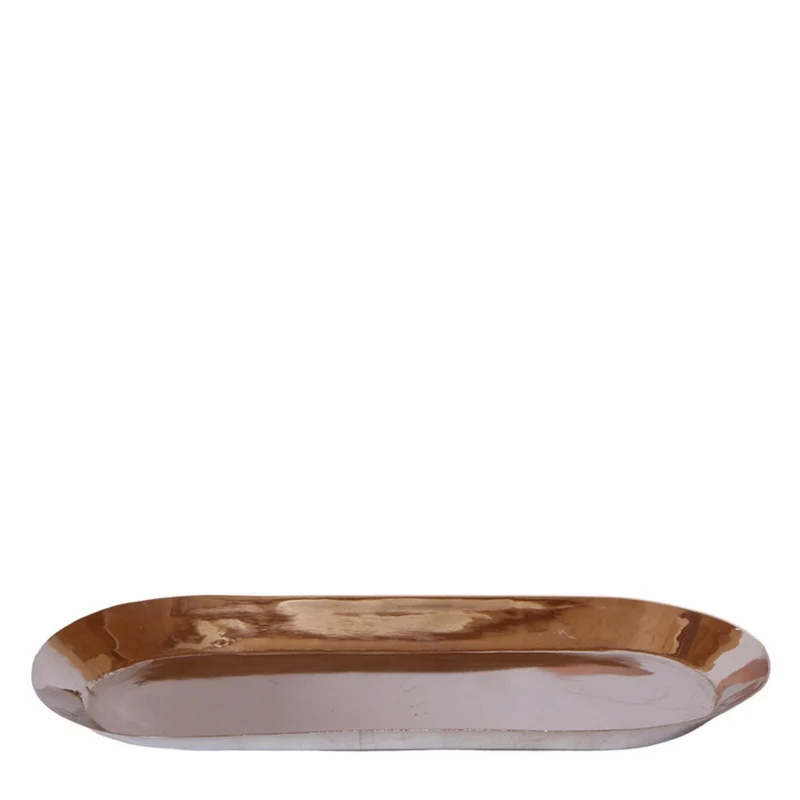 Teller oval - Ovale dienblad Ø30cm - Silber