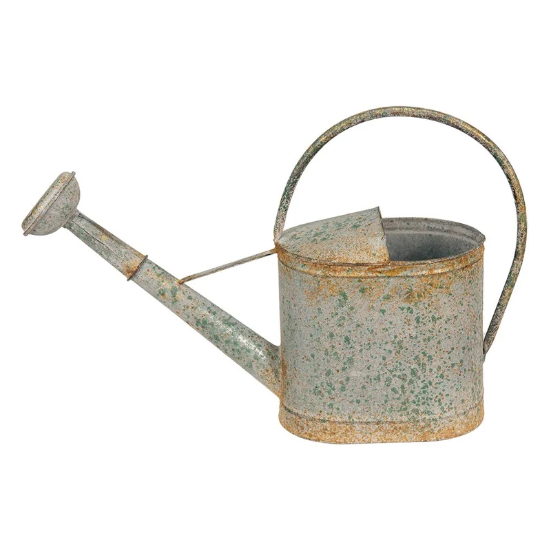 Dekoration Gießkanne Grau 50x16x33 cm