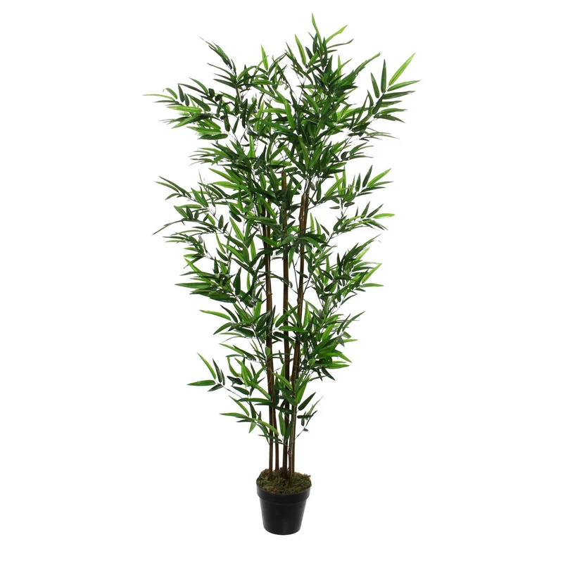 Künstliche Bambuspflanze – H155 x Ø90 cm – Grün